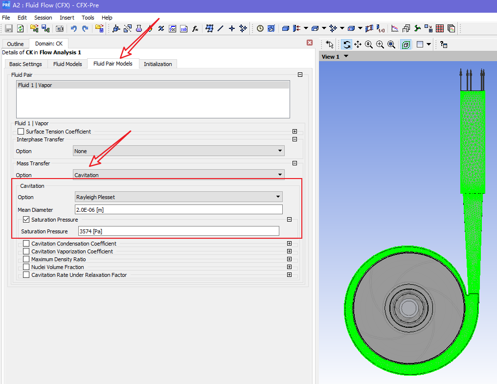 离心泵模拟专题7:CFX离心泵空化模拟